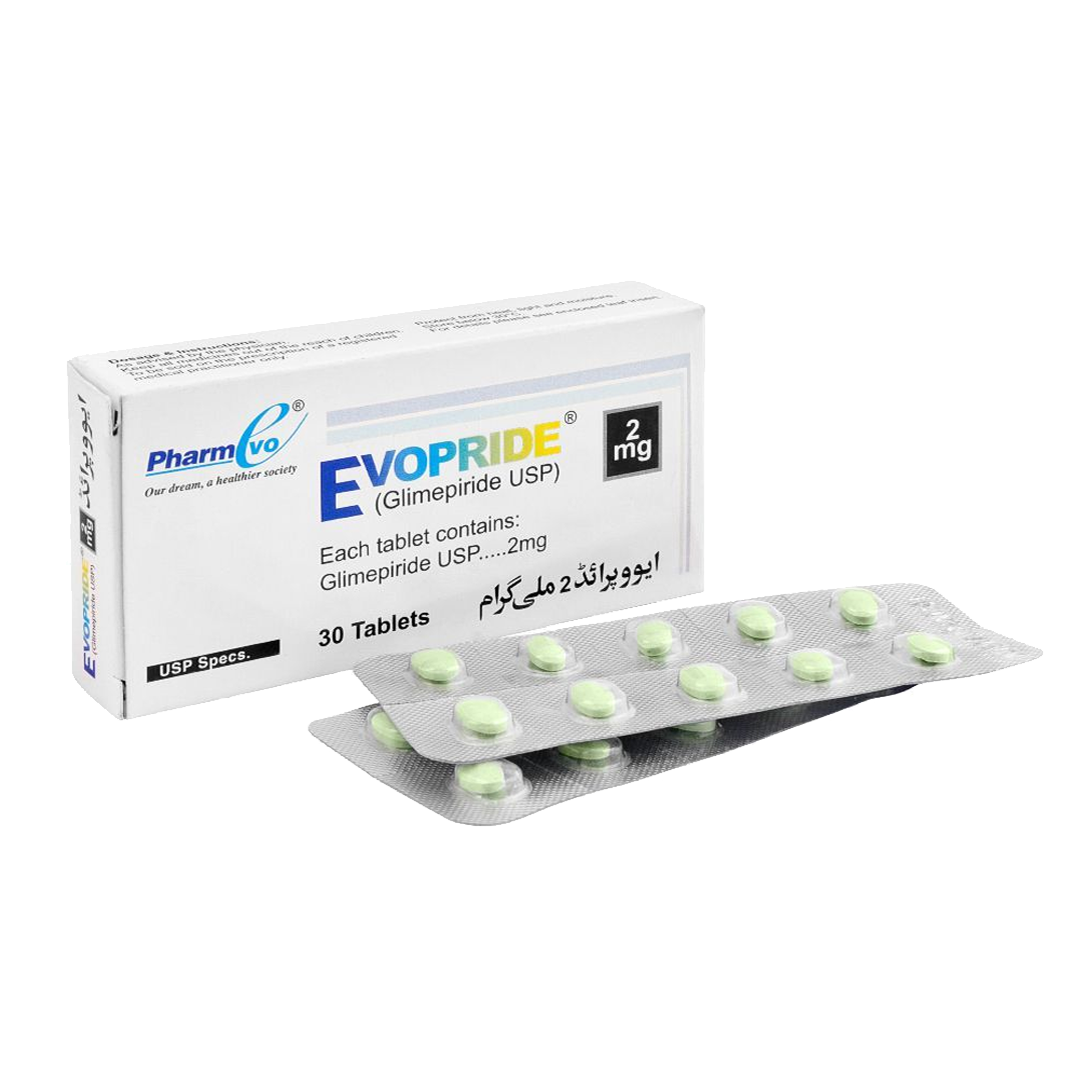 EVOPRIDE 2MG TAB . 30S