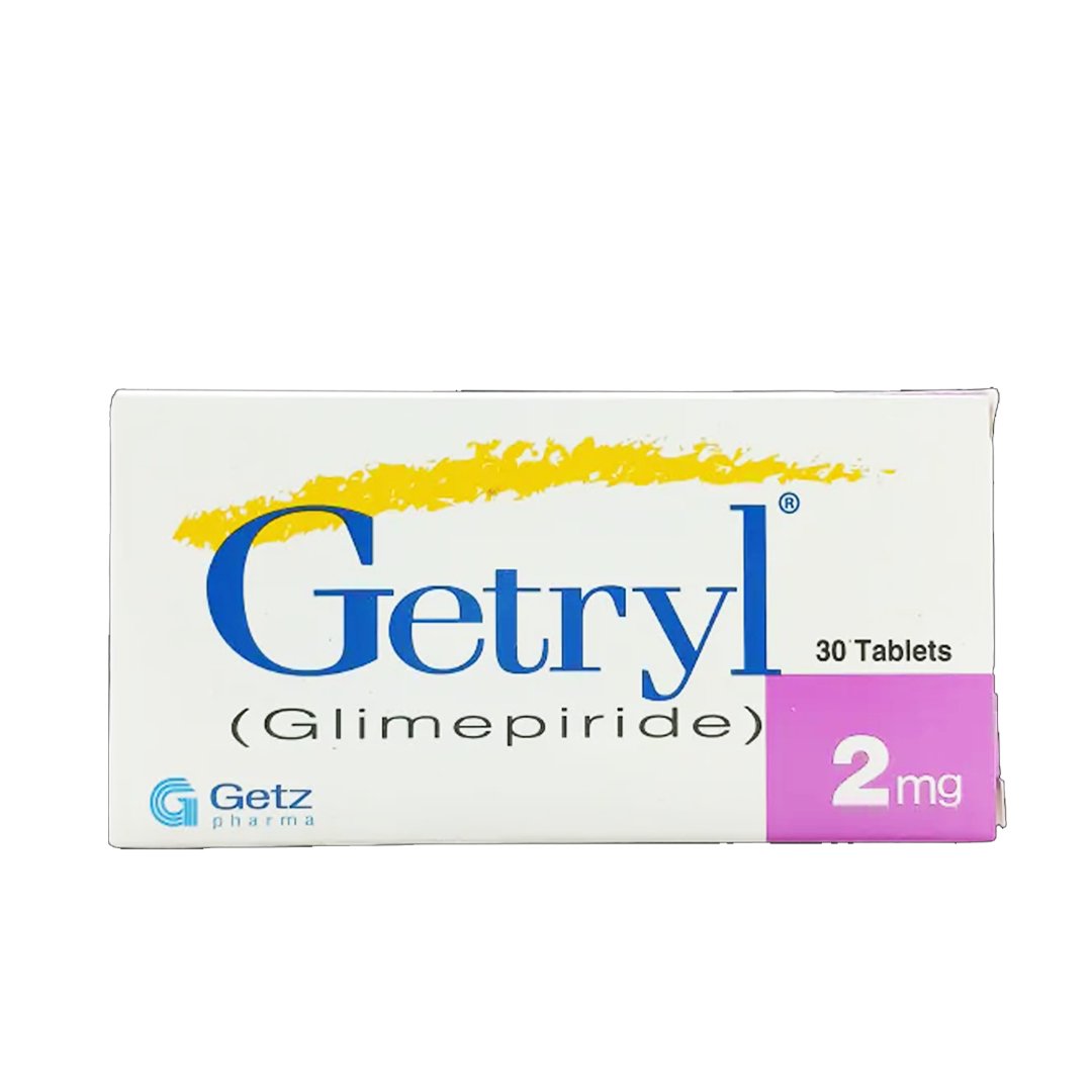 GETRYL 2MG TAB 30S.