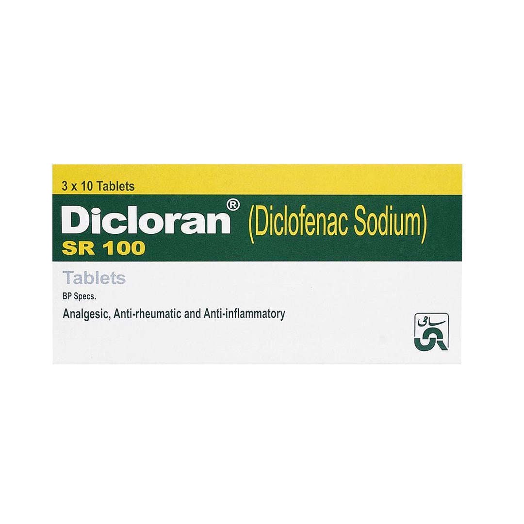 DICLORAN SR 100MG TAB