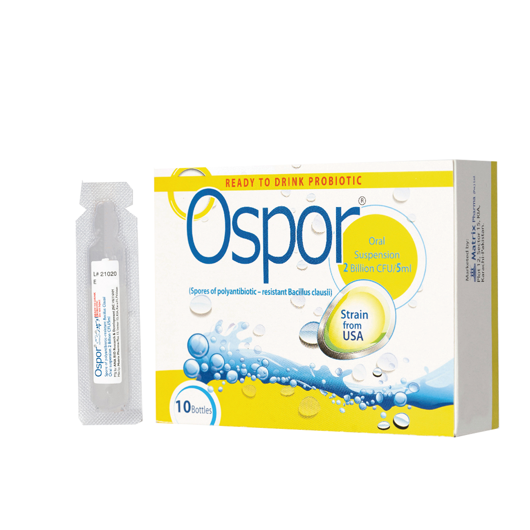 OSPOR ORAL SUSPENSION 5ML 10S