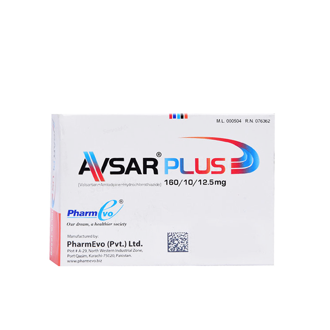 AVSAR PLUS TAB 160/10/12.5MG