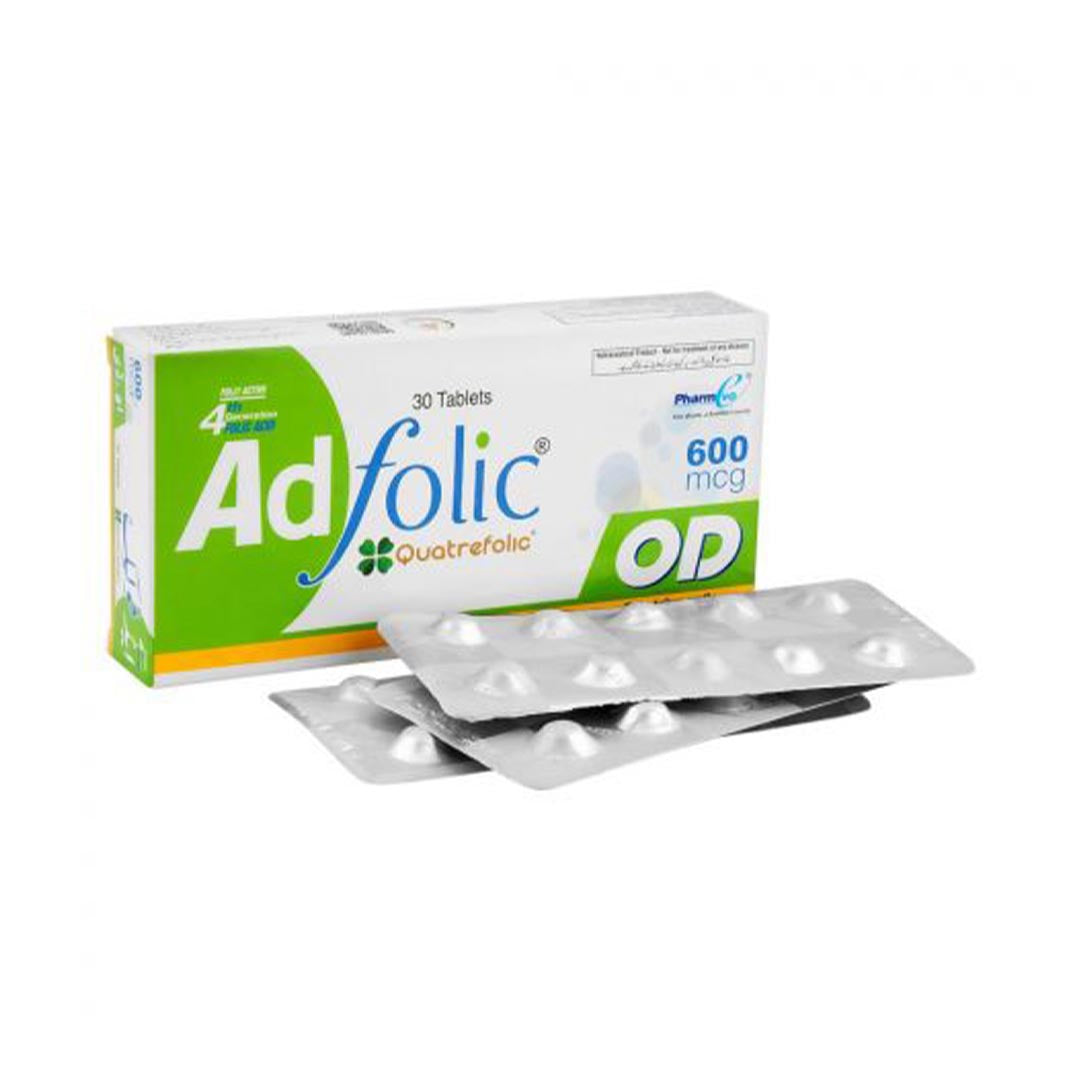 AD FOLIC OD 600 MCG TAB