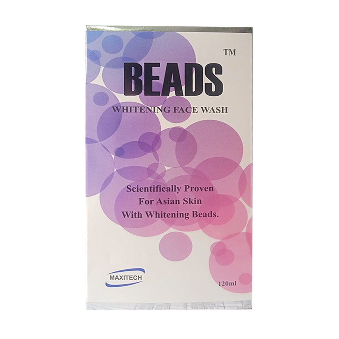 BEADS WHITENING FACE WASH