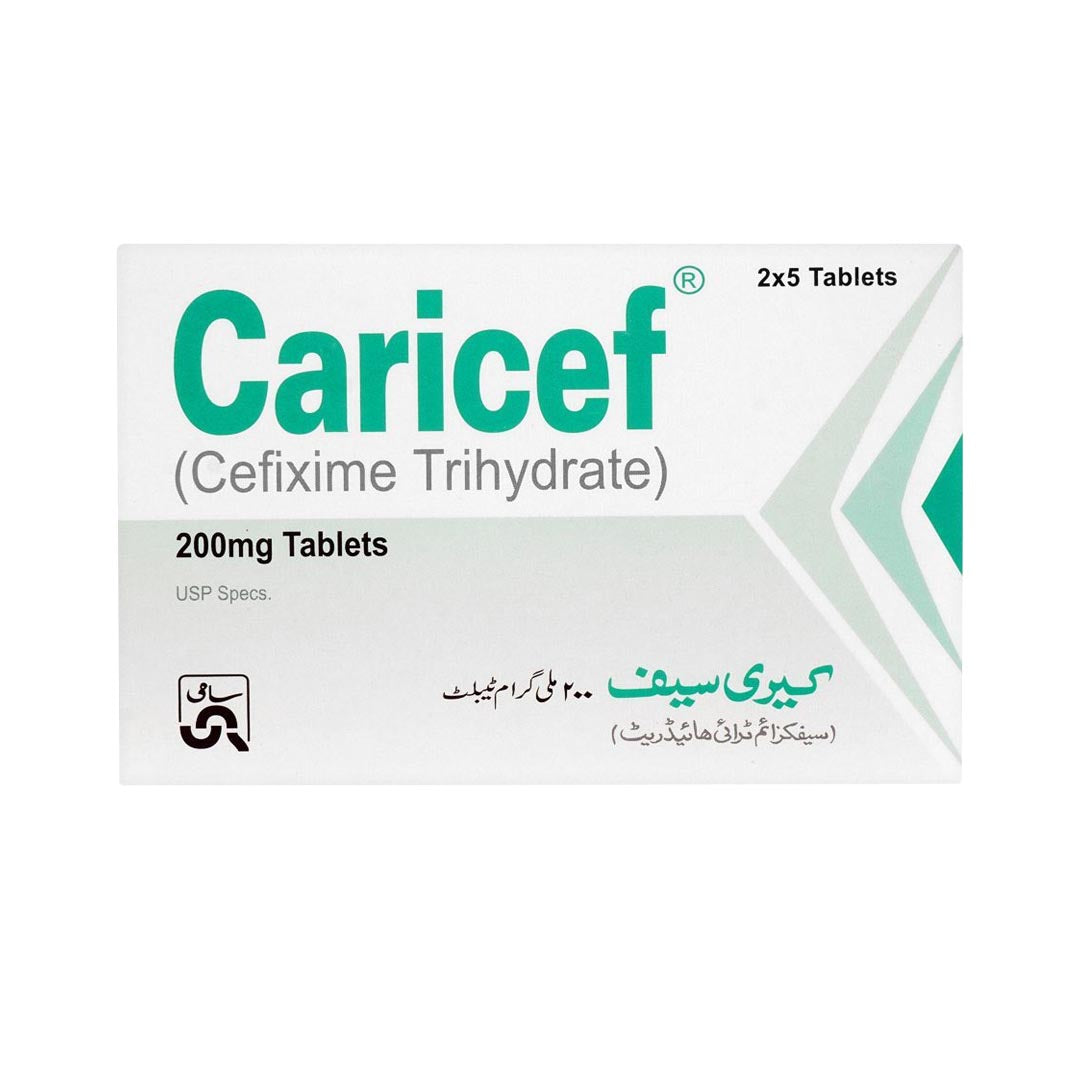 CARICEF 200MG TAB