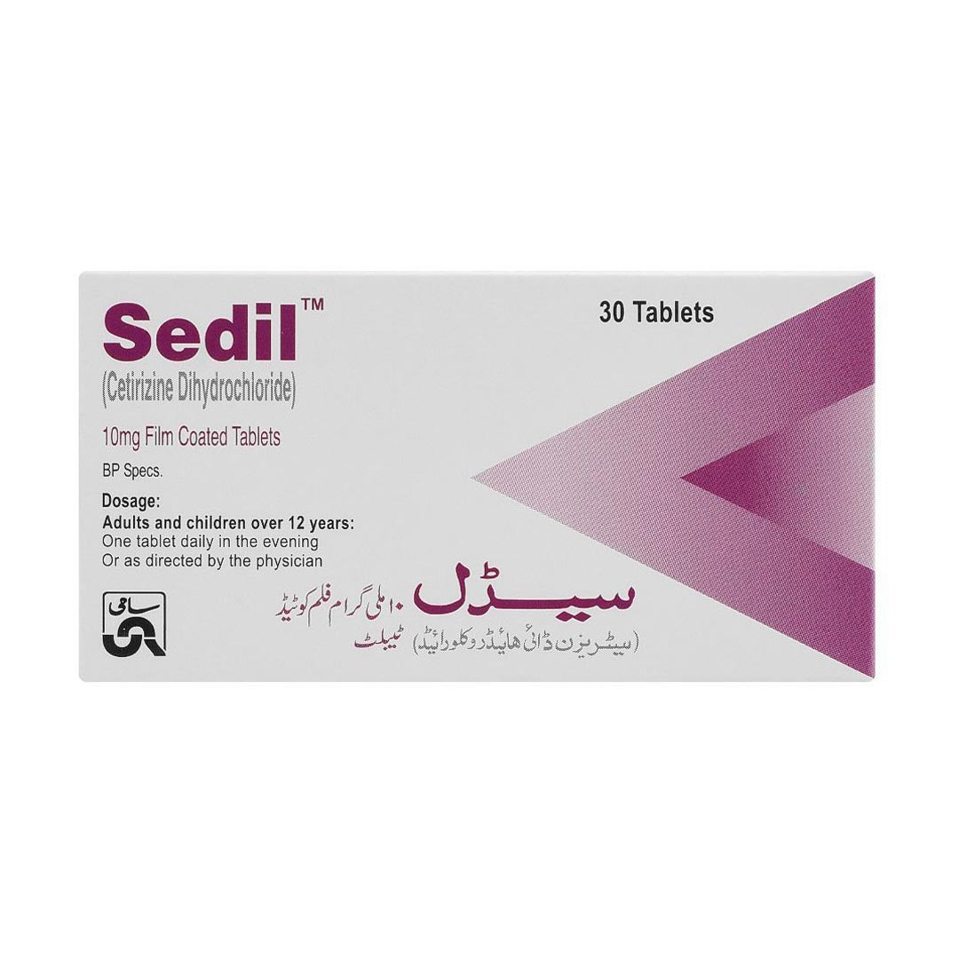 SEDIL 10MG TAB.